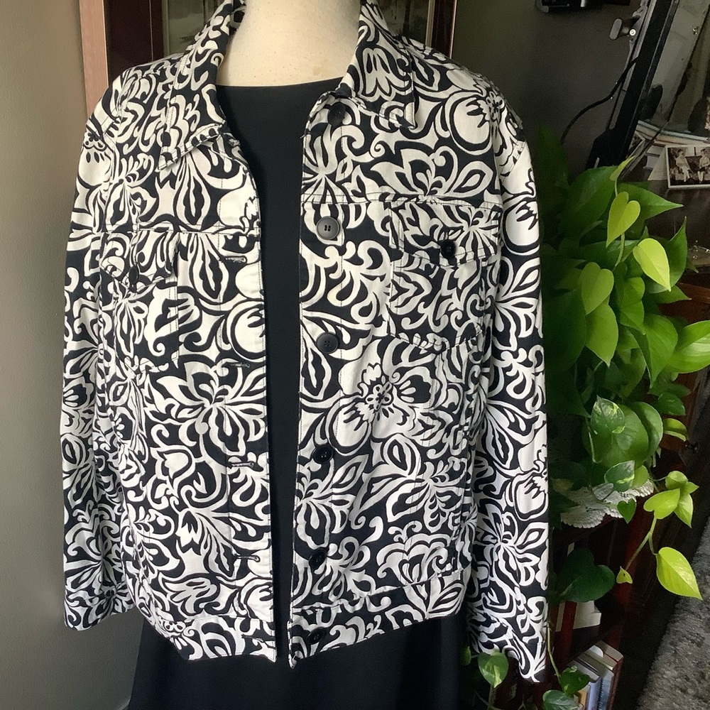 White & Black Jacket